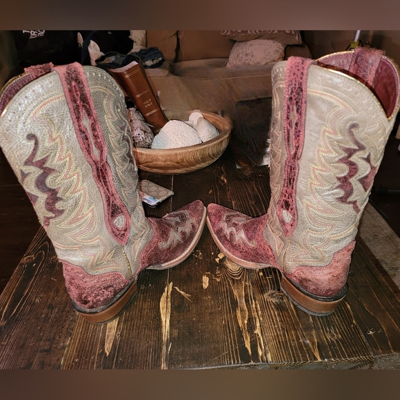 Women's cowboy boots - Picture 4 of 5